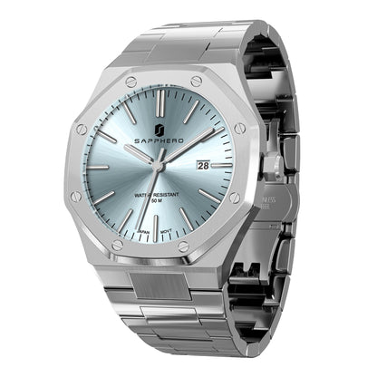 Men'S Luxury Business Stainless Steel Watch for Men Sport Excellence Waterproof Wristwatch Tough Men Gift Clock