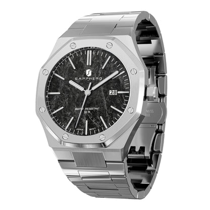 Men'S Luxury Business Stainless Steel Watch for Men Sport Excellence Waterproof Wristwatch Tough Men Gift Clock